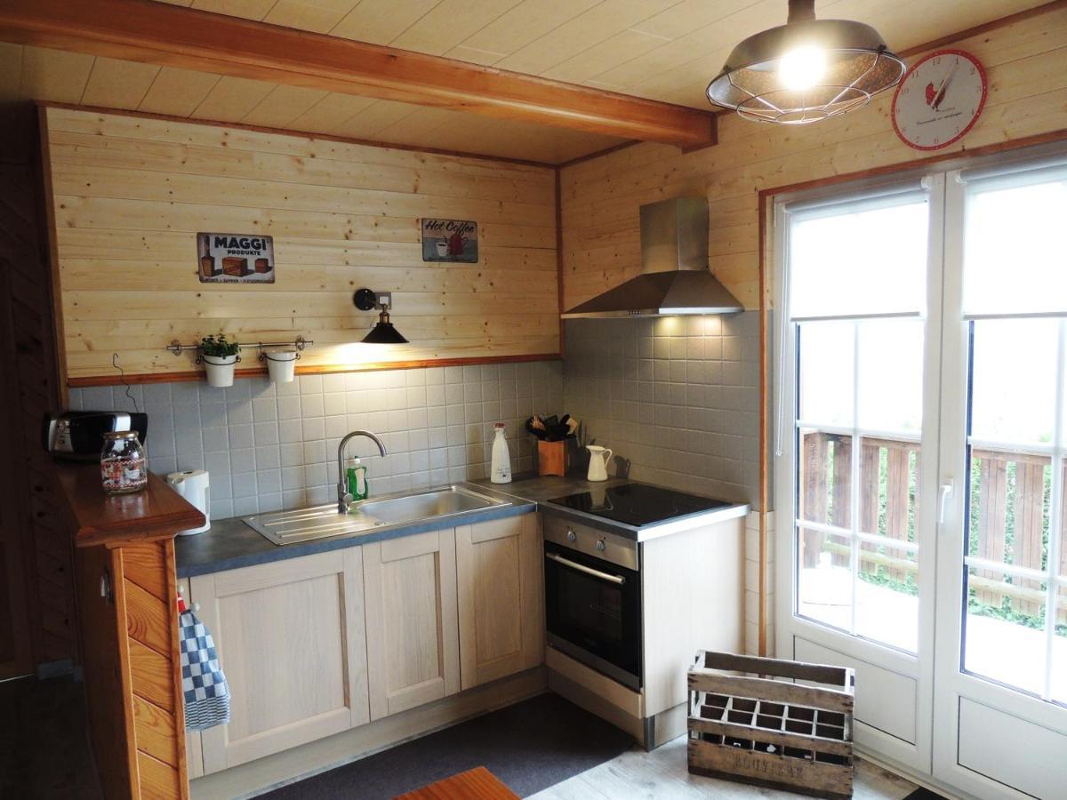 Au Chalet Bain Nordique neuf indépendant calme assuré Haselbourg Exterior foto