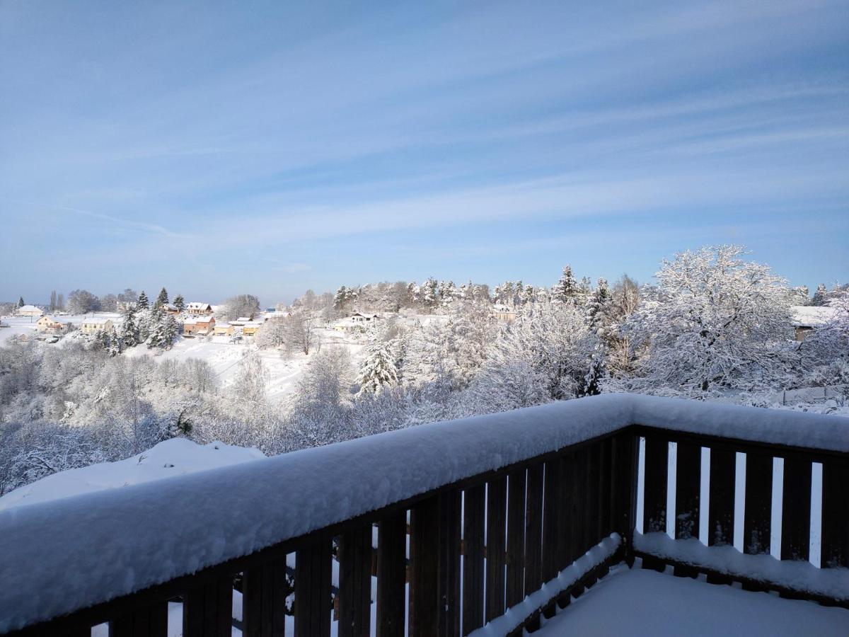 Au Chalet Bain Nordique neuf indépendant calme assuré Haselbourg Exterior foto